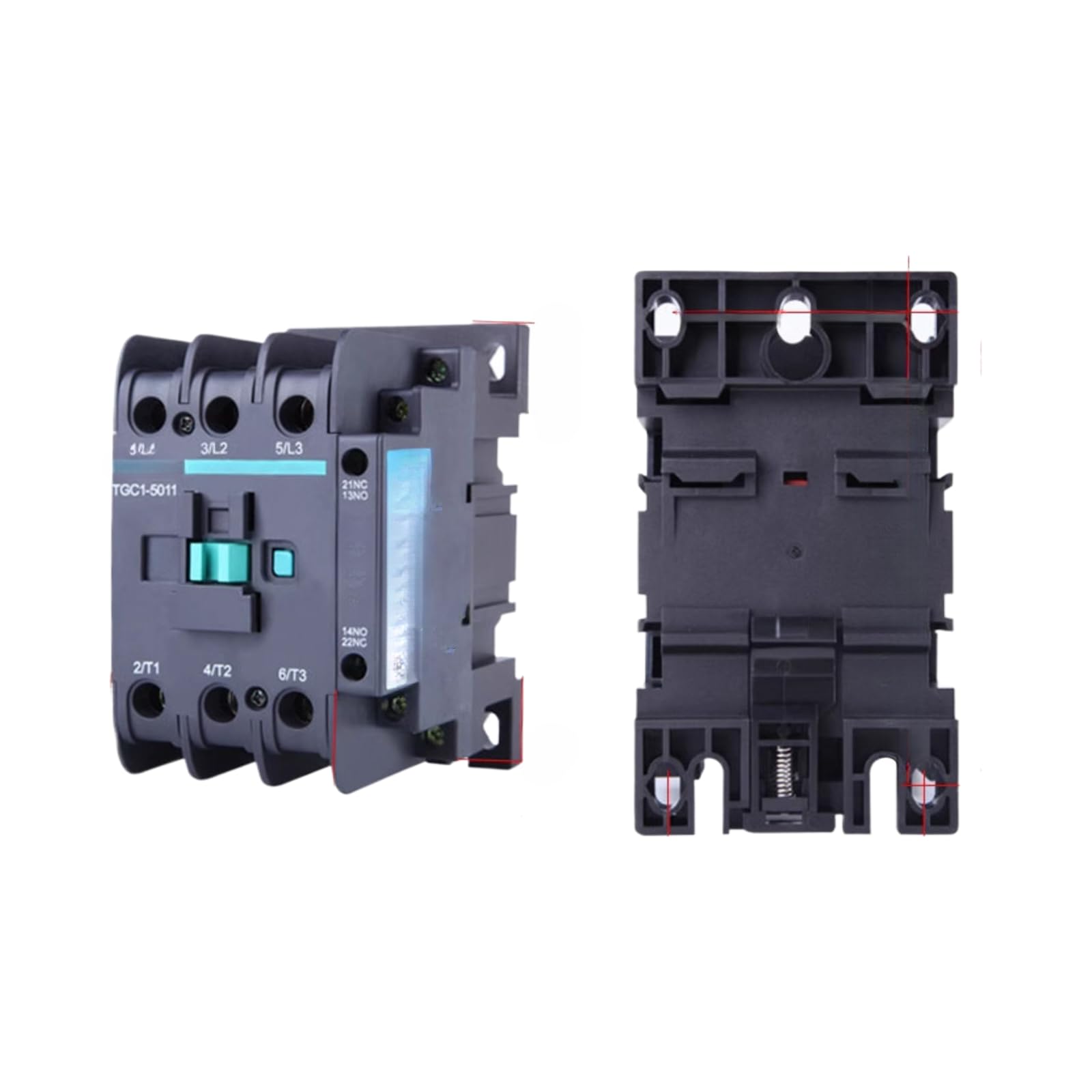 MRVAKDYDI AC Contactor TGC1-5011 CJX2-5011 50A 24-415V(36V)