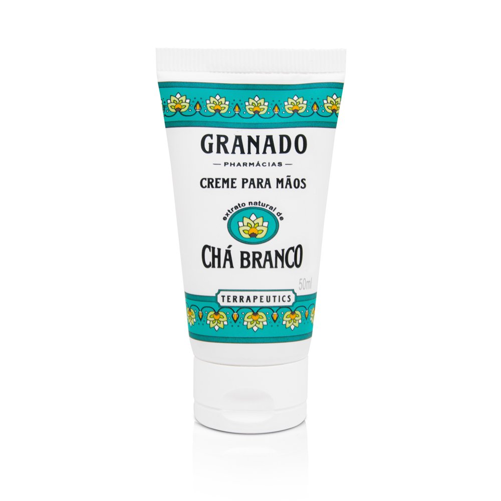 GranadoLinha Terrapeutics - Creme para Maos Cha Branco 50 Ml - ( Terrapeutics Collection - White Tea Hand Cream 1.69 Fl Oz)