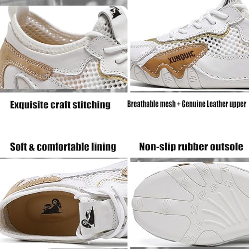 Women's Ultralight Breathable Walking Loafers Comfort Lightweight Mesh Slip On Casual Sneakers for Commuting Outdoor Hiking, Trail4