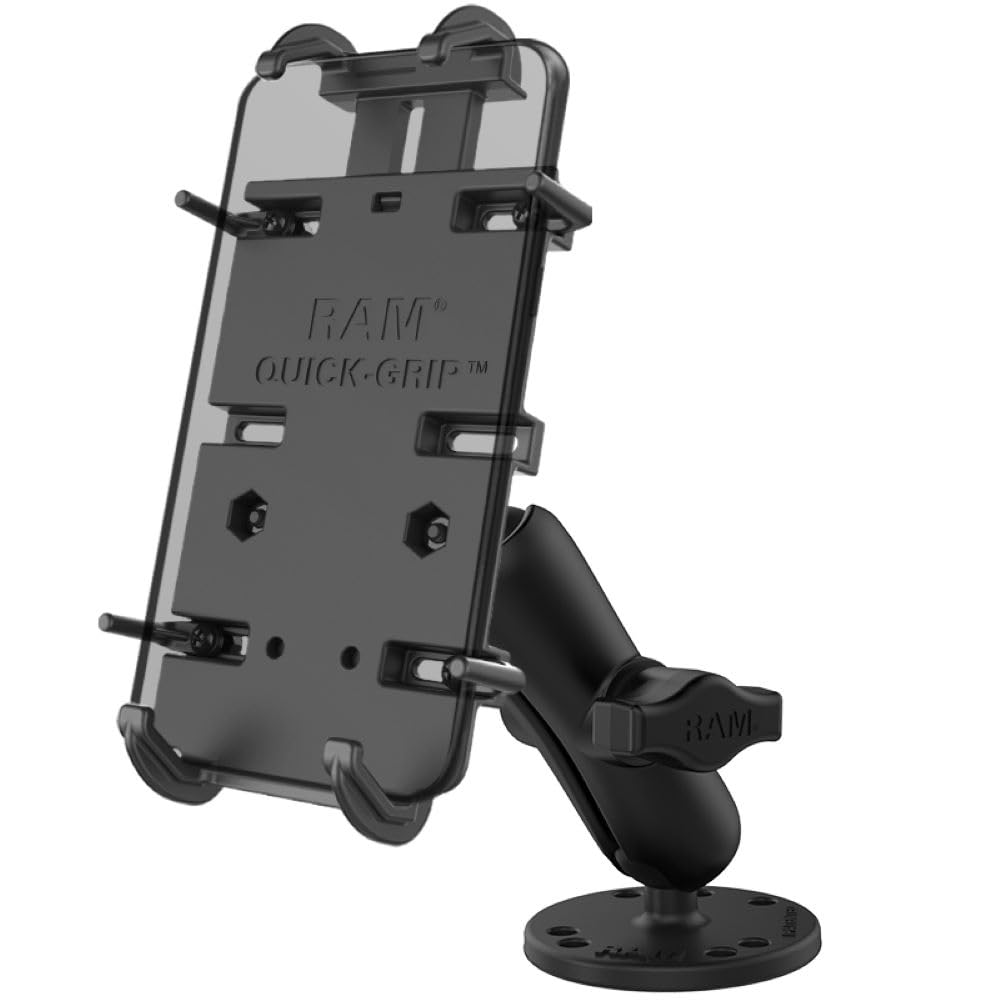 SUPPORTO RAM MOUNT RAM-B-138-PD4U PER SUPERFICIE LISCIA BARCHE PER SMARTPHONE LARGE XL