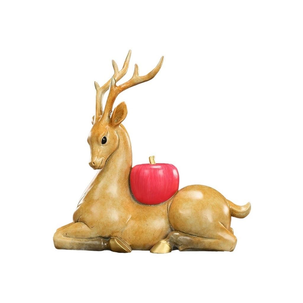 Ornements de cerf en cuivre pour sublimer votre bureau moderne