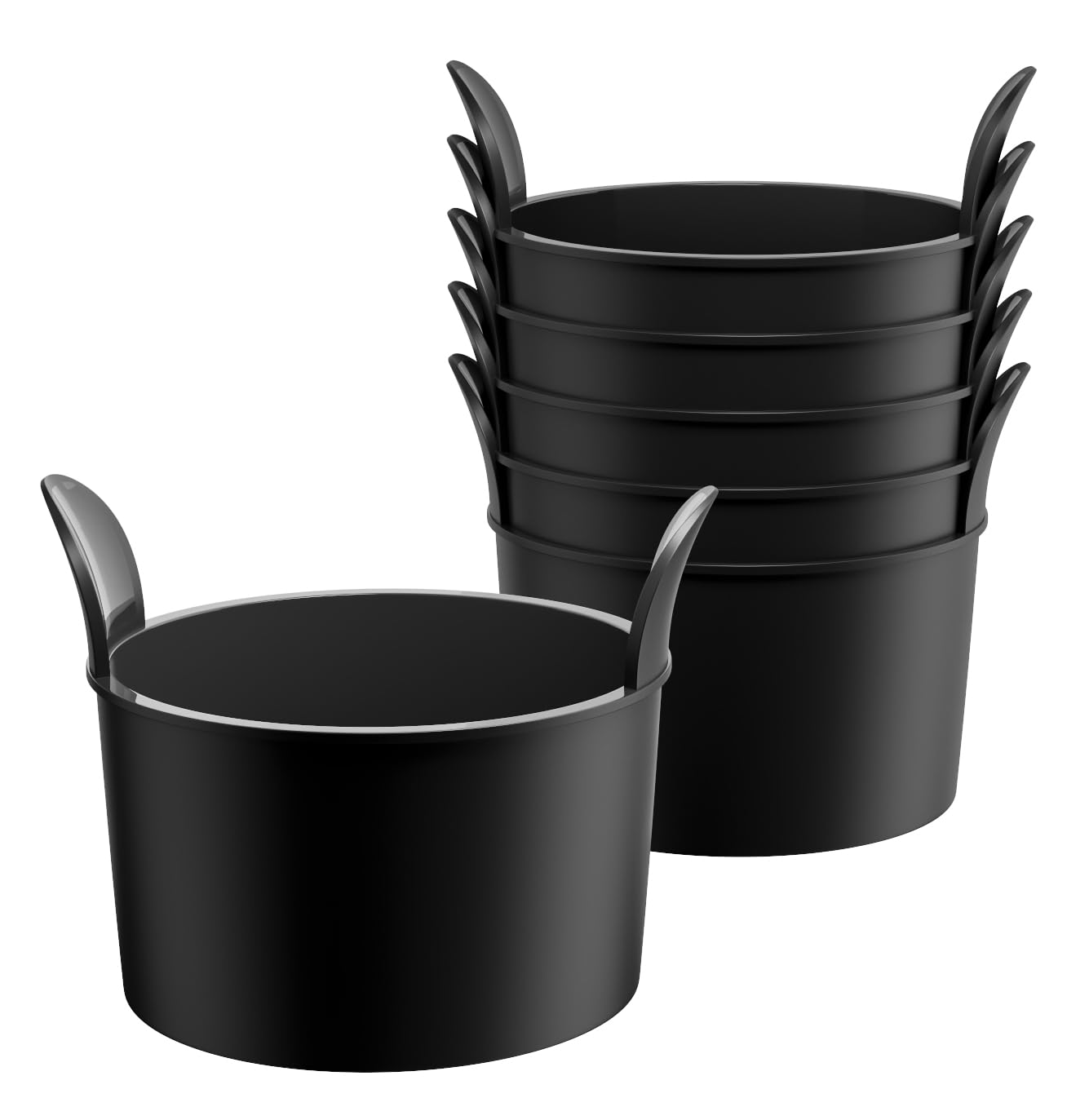 Lamapee Set of 6 Silicone Ramekins for Air Fryer & Conventional Oven, 5oz/ 160ml