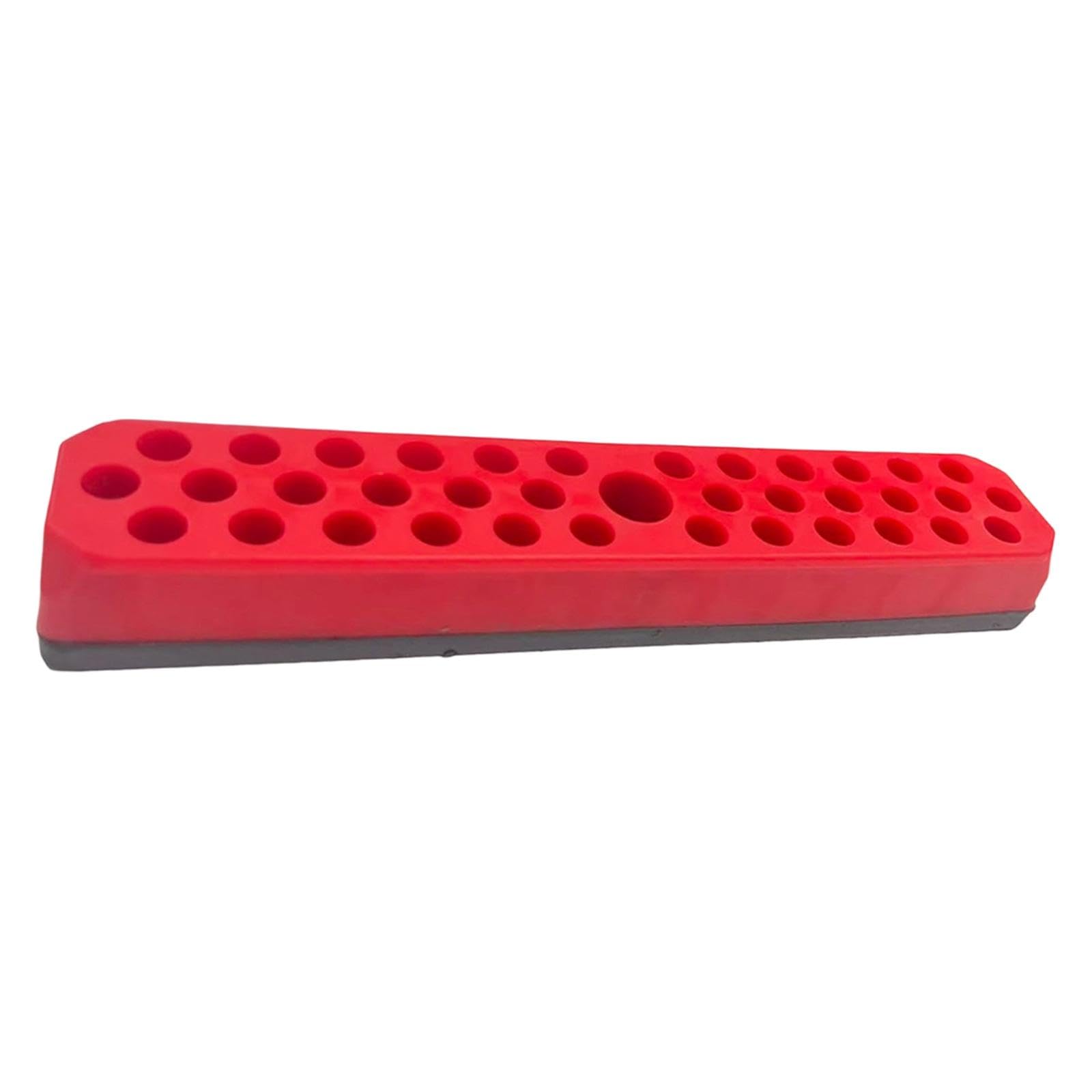 atorse hex bit holder stable reliable storage shelf for workbenches workshop office red home & garden