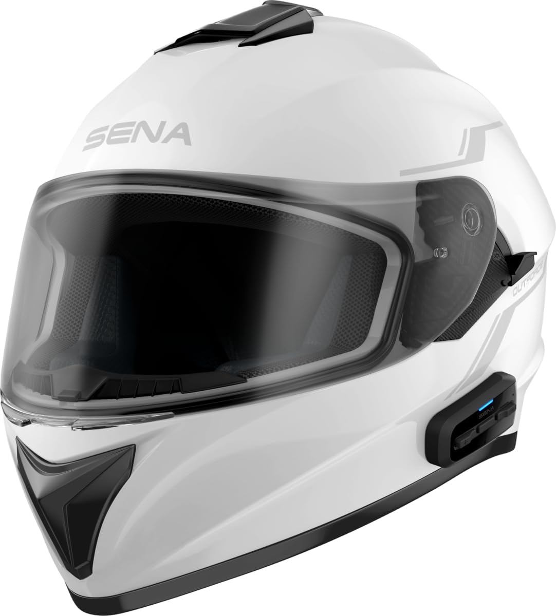 Sena OutForce Smart Helmet Full Face (Gloss White, Medium) (OUTFORCE-GW00M) - SP85