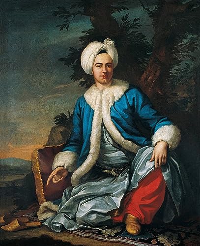 Tableau Toile Portrait d'un Européen Favray impression haute définition