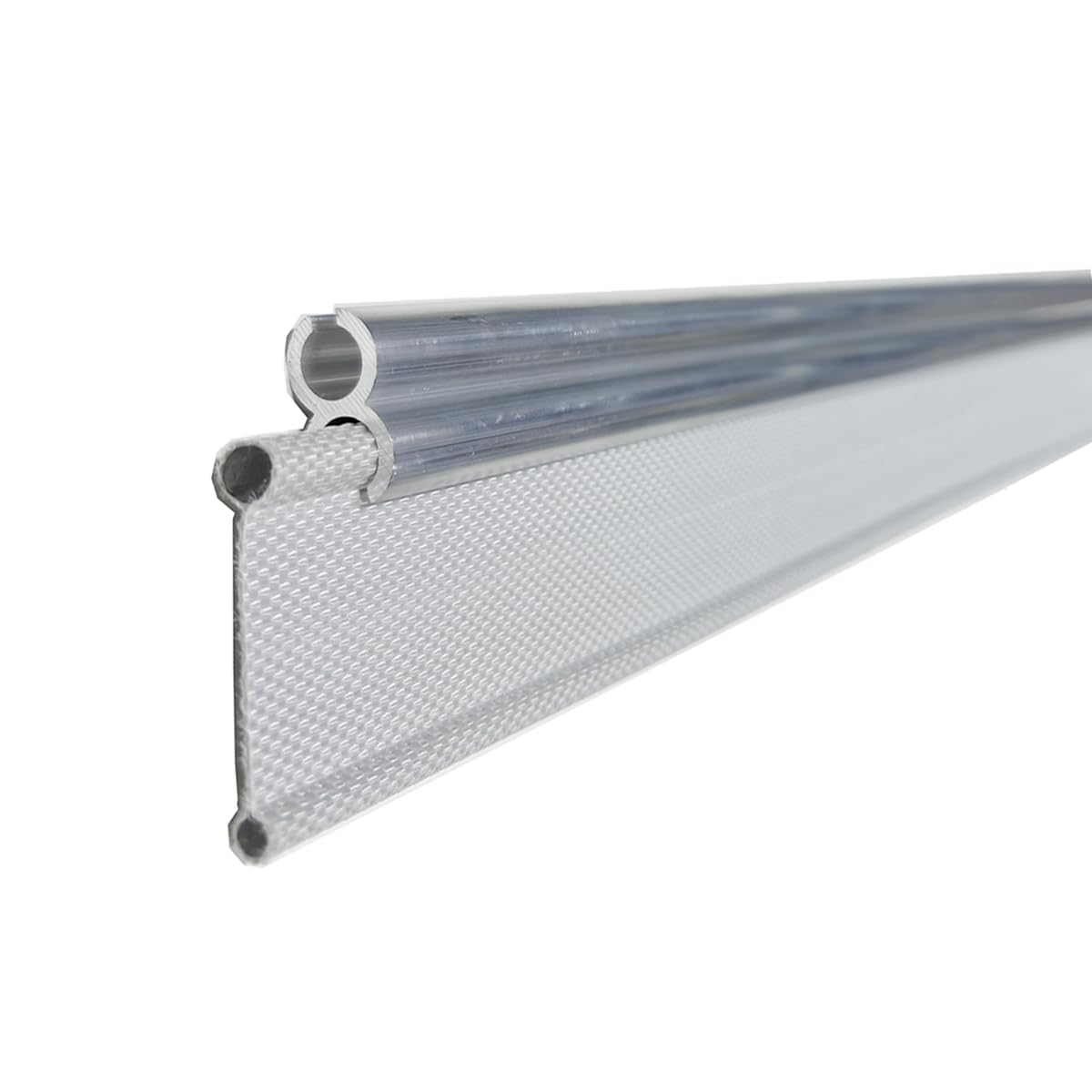 6 Stück 50 cm Aluminium-Markisenschienenkanäle "Figur von 20.3 cm + 3 m 6 mm-4 mm Zelt-Paspelierung, Perlenmarkise, Auffahrt-Set für T4, T5, T6, T7, Wohnmobil, Wohnwagen, Wohnmobil, Wohnmobil