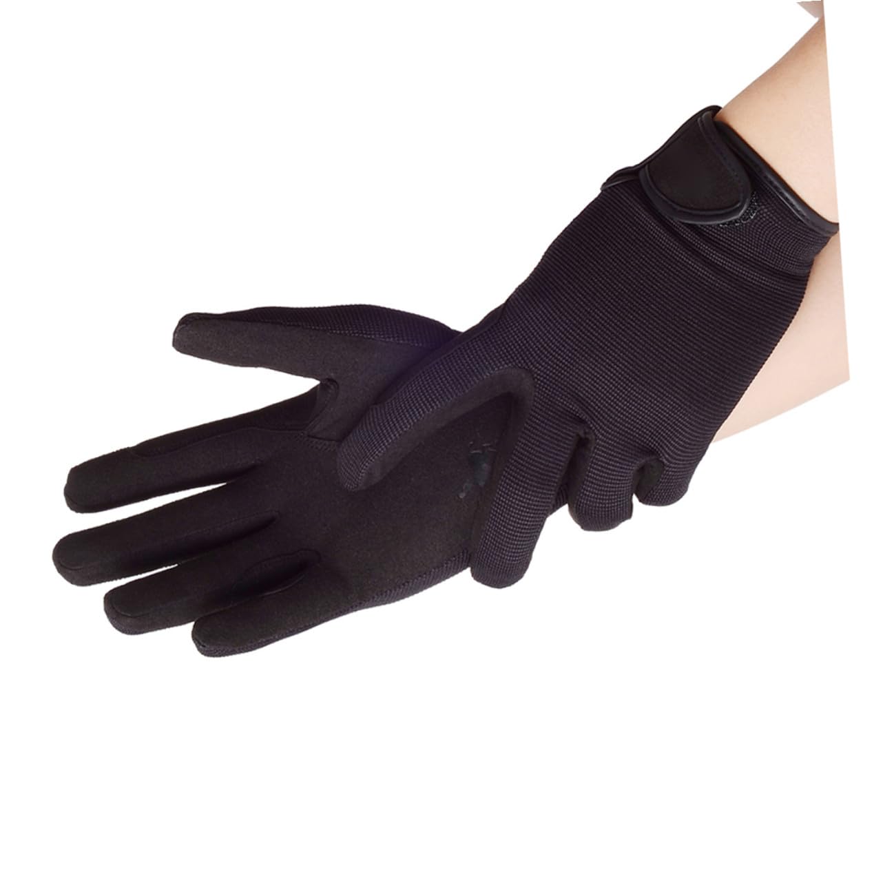 BESPORTBLE Guanti Da Equitazione Formazione Sport All'aperto Cavallo Guanti Neri Adulto Addensare i Guanti Caldi Guanti Invernali Addestramento Equestre Guanti Per L'equitazione Black
