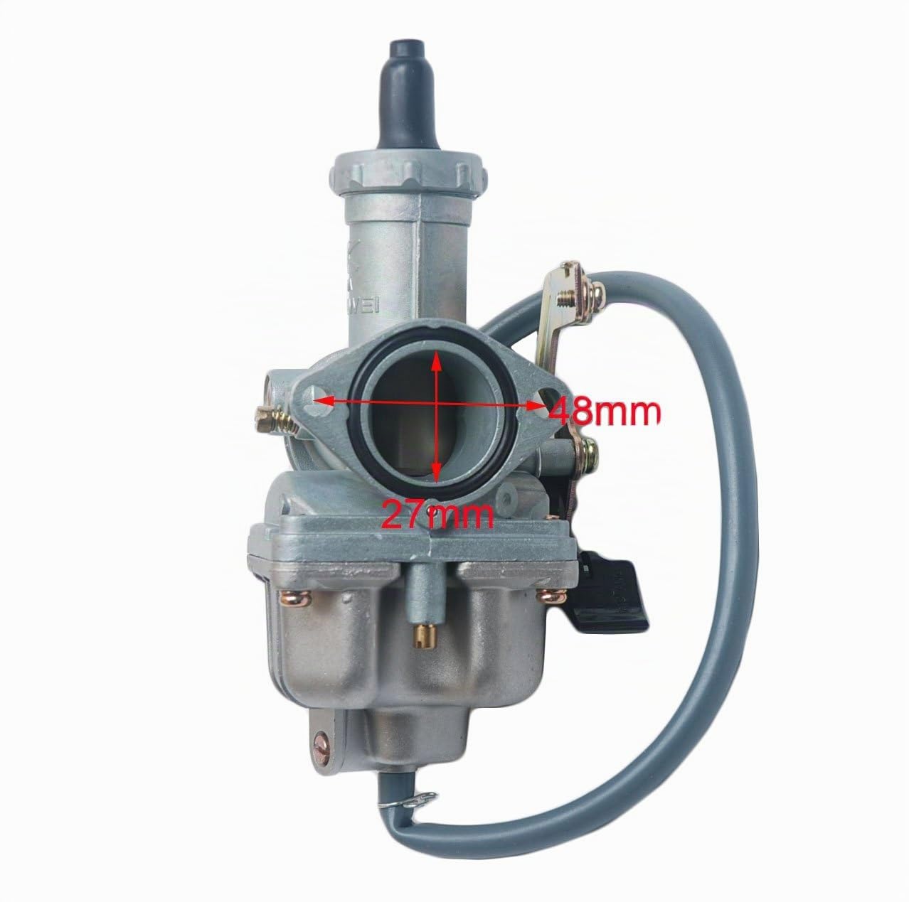 OxoxO Carburateur PZ27 pour Moteur de -CG 125cc, 150cc, 200cc, 250cc, 300cc - pour Quad, go-Kart