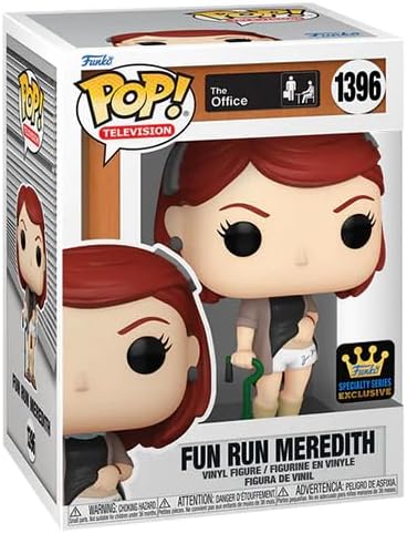 Funko Pop The Office Fun Run + Protector Pop! Figura de vinilo para TV (juego de regalo de coleccionista incluido con funda protectora de caja