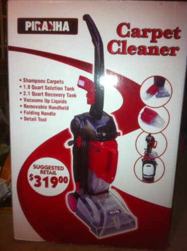 Piranha Carpet Cleaner Extractor Shampooer