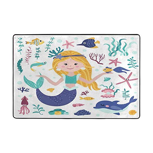 Tapis de terrasse moderne en polyester de qualité supérieure design marin CHEHONG - 2