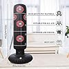 Inflatable Punching Bag Freestanding Kid’s Boxing Bag - Practice Target Columns, Durable PVC Material - Relaxing Kickboxing Bag for Adults and Children
