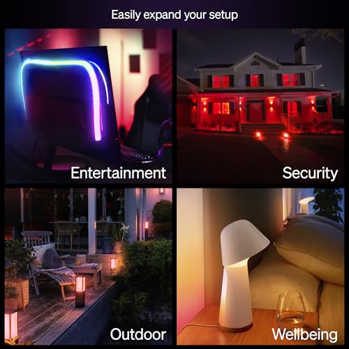 Philips Hue Essential Smart LED BR30 Bulb 1-Pack, White and Color Ambiance, E26, 7.2W, 2200K-6500K, 650 Lumens, Dimmable, Works with Alexa, Google Assistant, Apple Home - image 8