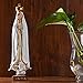 RR&LL Catholic Statue Our Lady of Fatima Virgin Mary Figure, Resin, 8.26x2.36x2.16 inch, White
