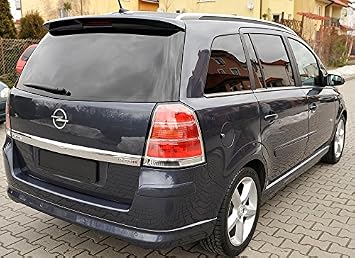 Opel Zafira B ABS Rear Spoiler, Beige-Grey, Includes Tv Material Certificate