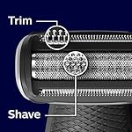 Philips Norelco Bodygroom Series 3500 Showerproof Body Trimmer for Men with Back Attachment, BG5025/49