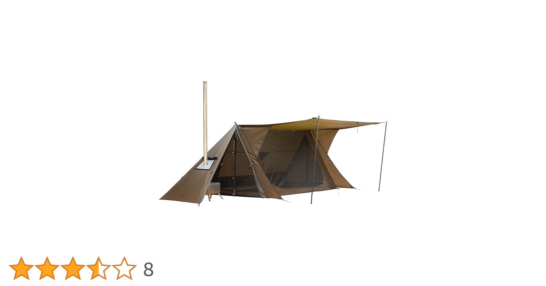 新品‼️POMOLY STOVEHUT 70ドアポール2本、テントポール2本付き Amazon.co.jp: POMOLY STOVEHUT 70 3.0Ver. パップテント 2 人用