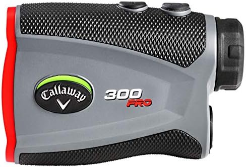 Callaway 300 Pro Slope Laser Golf Rangefinder - golf laser rangefinder featuring slope with an external on/off indicator