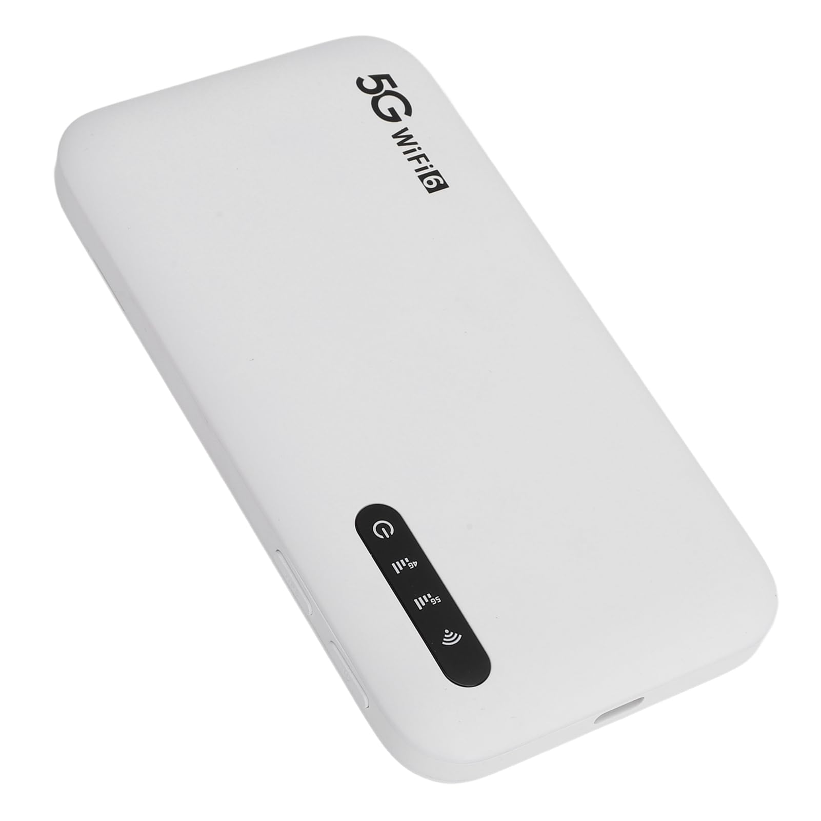 Fabater Router Portatile WiFi 6 5G, Hotspot Mobile con Batteria 6100mAh, | Con slot per scheda SIM, doppia banda da 2,4 GHz e 5,8 GHz, impermeabile IP67, per viaggi e casa