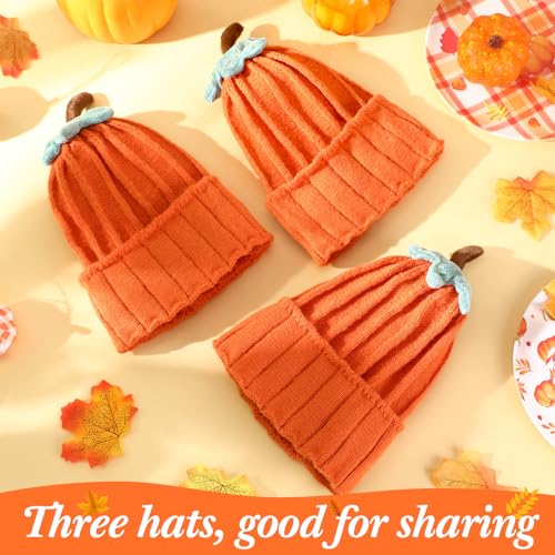 Gorro Tarpop de Lana Calabaza para Mujer 3 Piezas miniatura 3