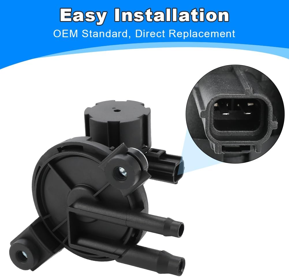 Vapor Canister Purge Solenoid Valve Compatible with Ford Ranger Explorer 1998-2003, Mazda B2300 B2500 B3000 B4000 1997-2003, Lincoln Aviator 2003-2005 Replacement for 911-233