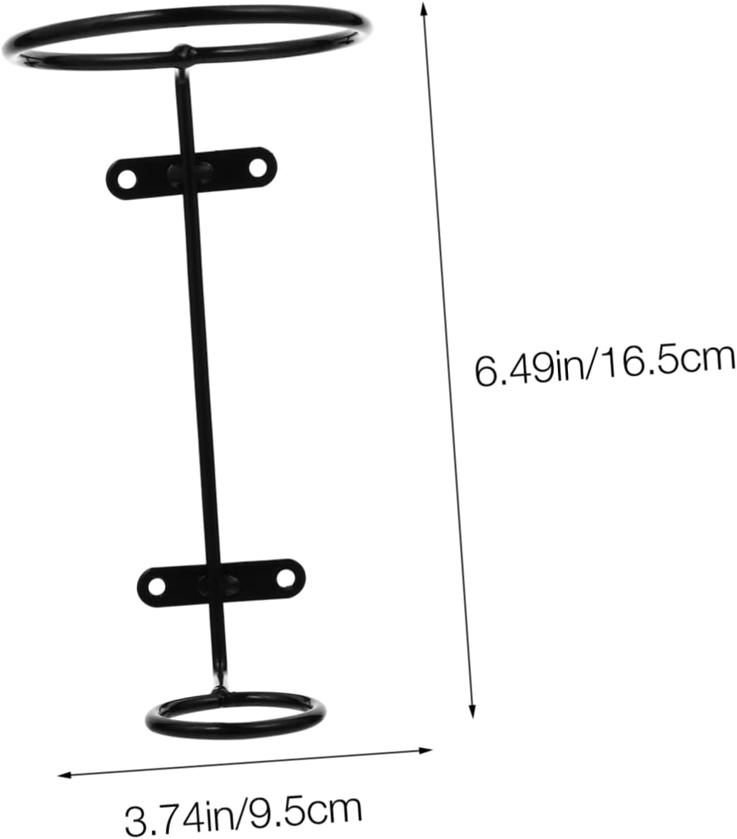 Alipis 6pcs Wall-Mounted Wine Rack Single-Bottle Display Holder for Home Bar and Kitchen Elegant Design for Easy Access and Stylish Storage