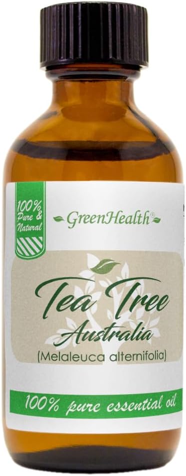 Patchouli Essential Oil – 2 fl oz (59 ml) Glass Bottle w/Cap – 100% Pure Essential Oil – GreenHealth