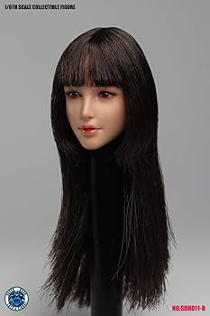 Amazon | Super Duck 1/6 フィギュア 美人少女 植毛タイプ