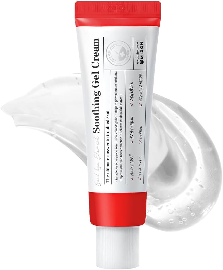 [MIZON] GOOD BYE BLEMISH SOOTHING GEL CREAM (55ml) Korean skincare - Breakout Treatment - Acne Spot Treatment - Suitable for Sensitive skin