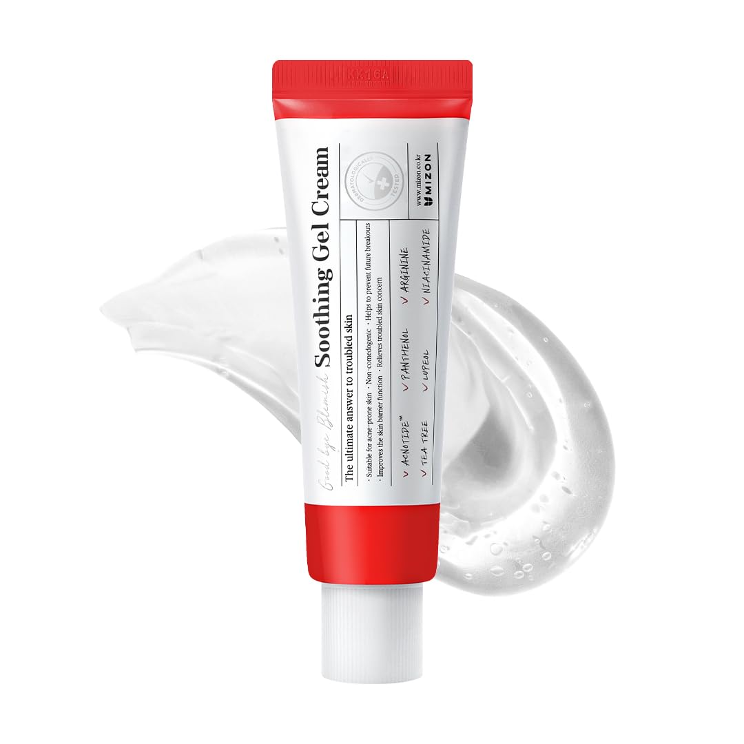 [MIZON] GOOD BYE BLEMISH SOOTHING GEL CREAM (55ml) Korean skincare - Breakout Treatment - Acne Spot Treatment - Suitable for Sensitive skin