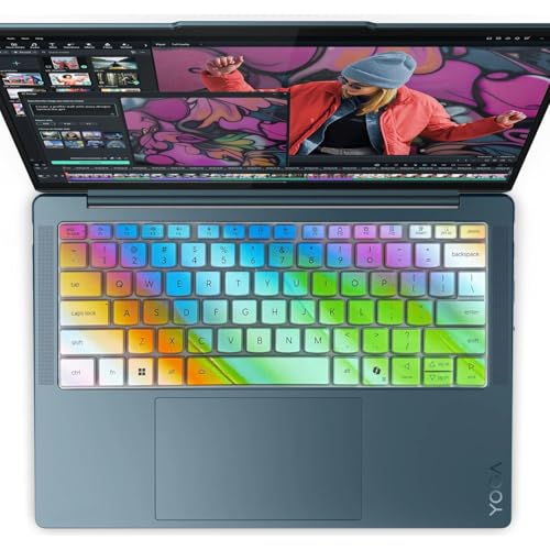 Protector Colorido para Teclado Lenovo IdeaPad Slim 3 14" miniatura 3