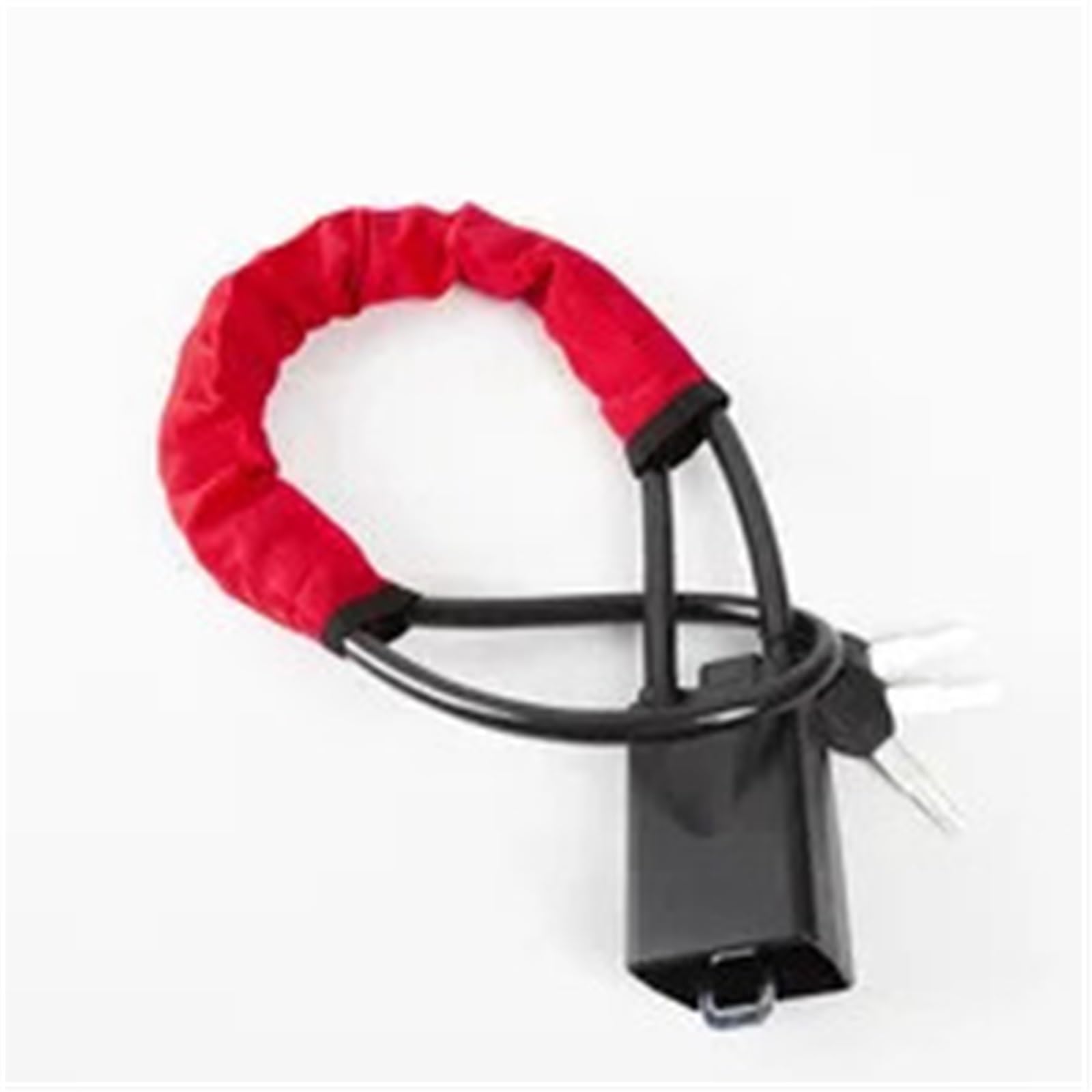 Cvndts Red Steering Wheel Lock Car Steering Wheel Lock Seat Belt Anti-Theft With 3 Keys Anti-Theft Device For Most Cars Suv Accessories Seat Belt Lock(Red)