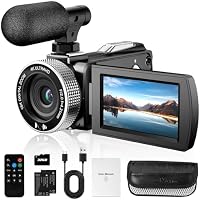 VMotal Cámara 4K 48MP, foto/4K 60FPS, videocámara para vlogging,