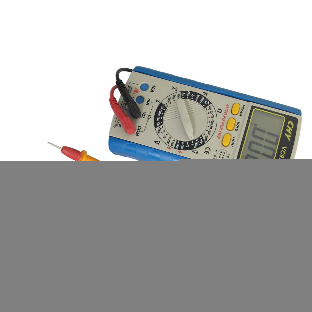 Blue AC Tools & Testers DC Current Ammeter Ohmmeter Capacitance Testing Multi Testers Digital Multimeter