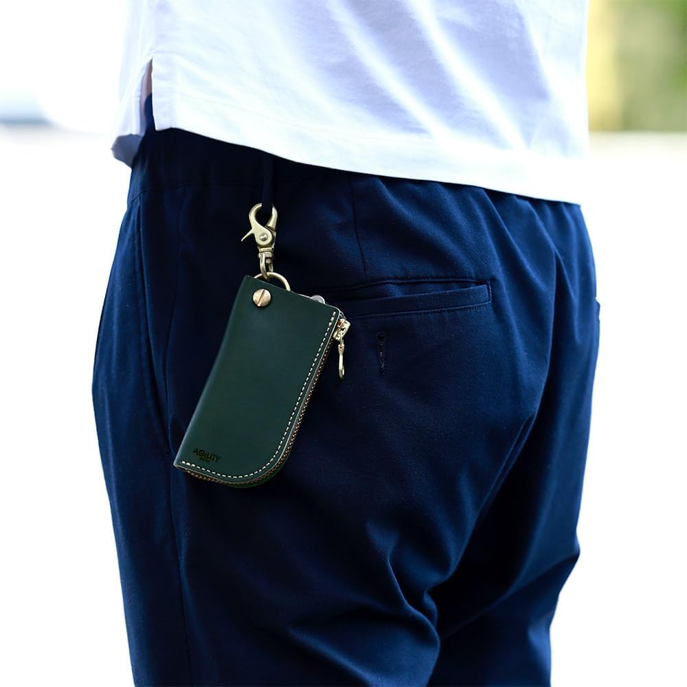 アジリティアッファ(AGILITY affa)『ピモン』キーケース 日本刀 鞘 外国人 お土産 プレゼント キーフック キーリング