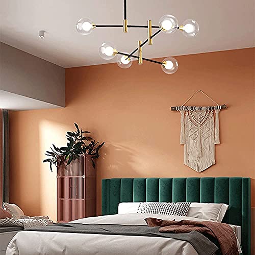 Lustre créatif salon suspension G9 luminaire intérieur design luxe fer plaqué - 3