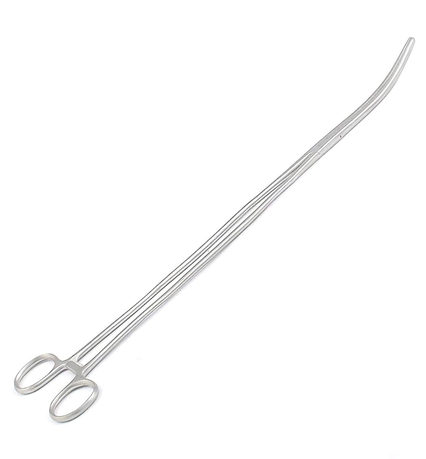 18" Long Curved Hemostat Forceps - Stainless Steel Locking Tweezer Clamps - Ideal Hemostats for Nurses, Fishing Forceps, Crafts and Hobby by G.S Online Store