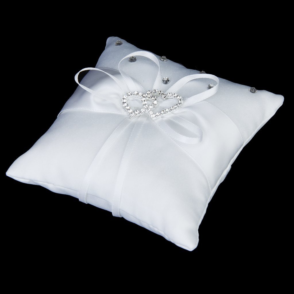 Zerodis Coussin Oreiller Porteur De L'anneau De Mariage Avec