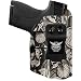 We The People Holsters - Tan Spartan Camo - Right Hand - IWB Holster Compatible with Smith & Wesson M&P Shield / M2.0 / Plus 9mm/.40 w/ Streamlight TLR-6 Light/Laser