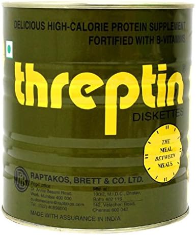 Threptin Diskettes Biscuits High Calorie Protein With B Vitamins 1 Kg Pack Amazon Co Uk Health Personal Care