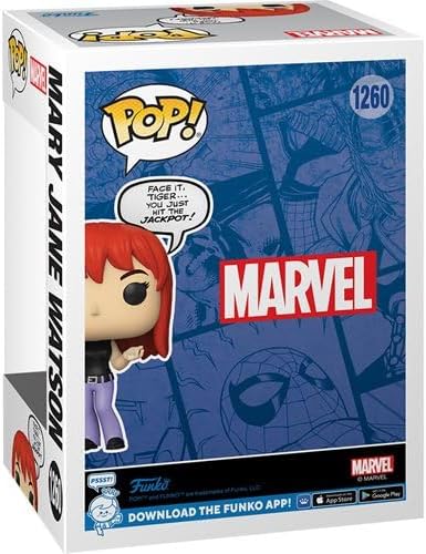 Miniatura 5 de POP! Marvel Spider-Man - Mary Jane Watson # 1260 Exclusivo incluido con funda protectora de caja compatible