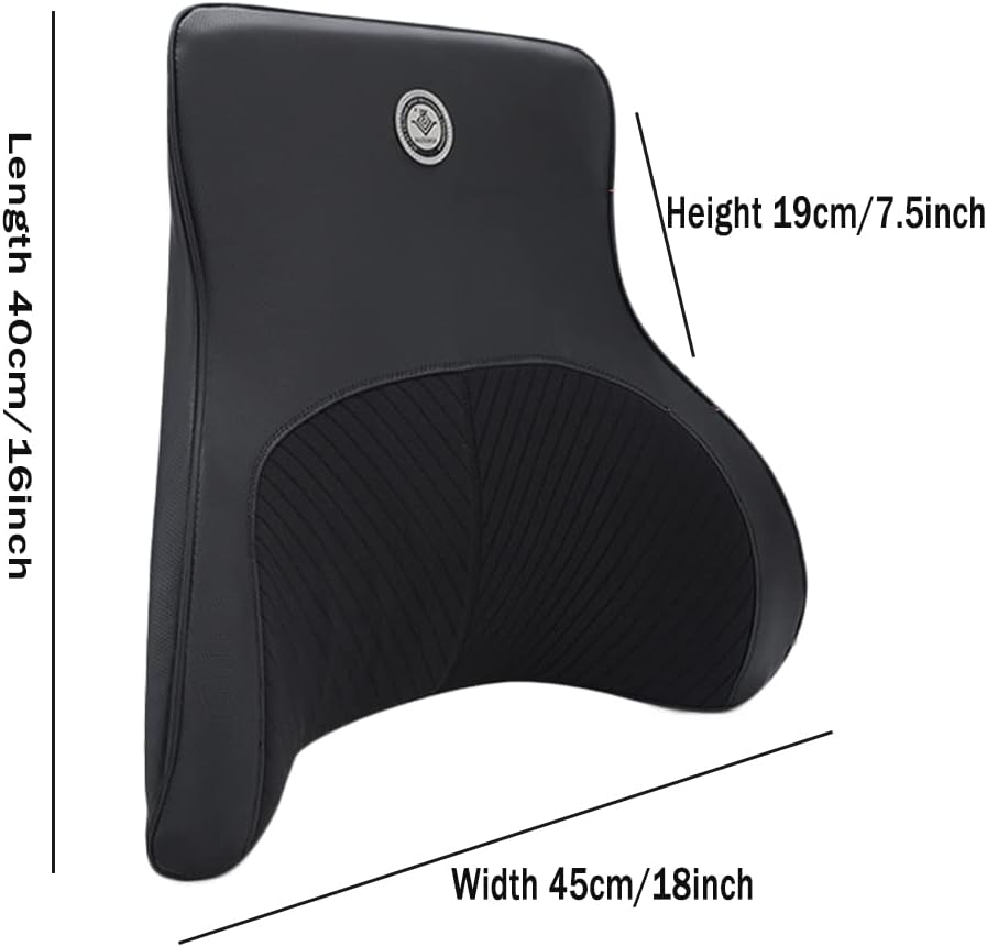 腰枕 車のインテリジェントマッサージウエストバッククッション3d通気性メッシュと取り外し可能なメモリーフォームクッション枕 腰痛と脊椎治療のための人間工学に基づいた整形外科用背もたれ 腰枕 腰枕 車のインテリジェントマッサージウエストバッククッション3d通気性メッシュと取り外し可能なメモリーフォームクッション枕 腰痛と脊椎治療のための人間工学に基づいた整形外科用背もたれ 腰枕