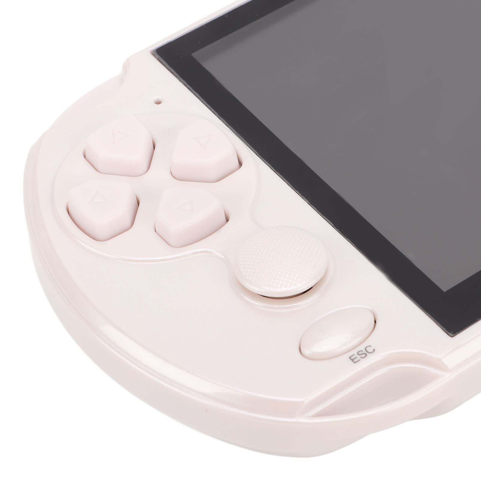 Giocatore Portatile per Bambini, HD da 5,1 Pollici Macchina per Videogiochi Costruito in Memoria 32G Lettore MP4 Supporta la Connessione TV Lettore Multifunzione, Console di Gioco Portatile