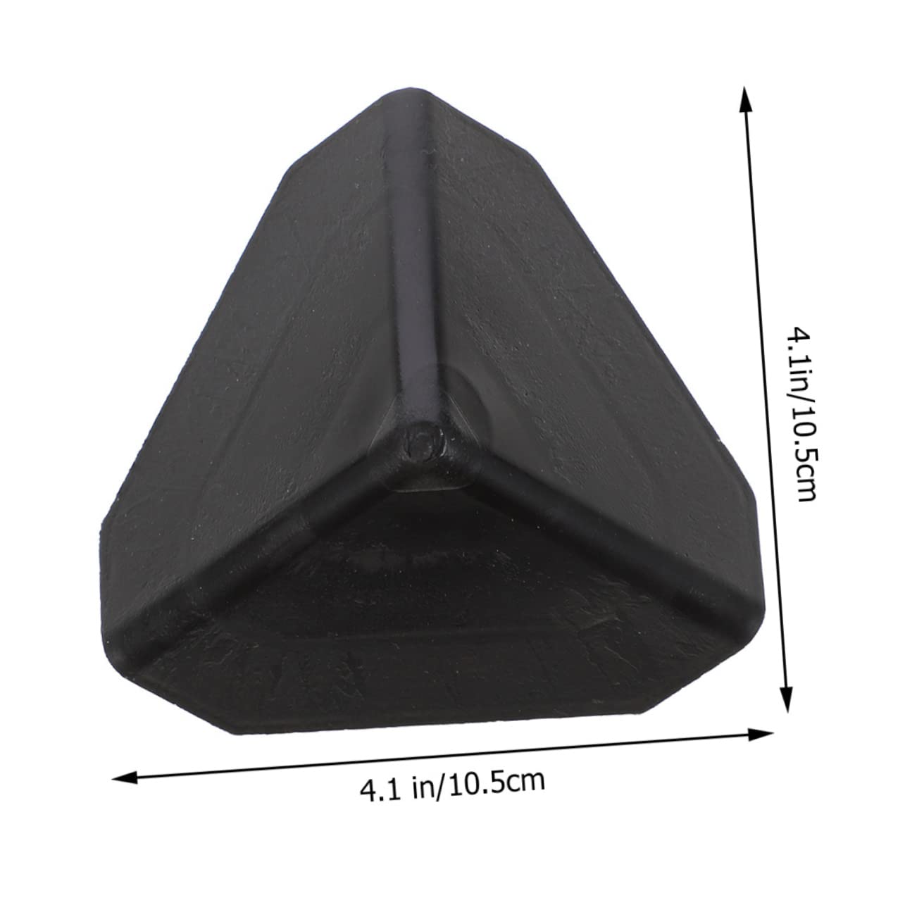 Veemoon Protections D'angle pour Meubles et Cartons en Plastique Noir, Léger et Réutilisable, Lot de 100 Pièces pour Protection D'angle D'emballage et Coins de Porte
