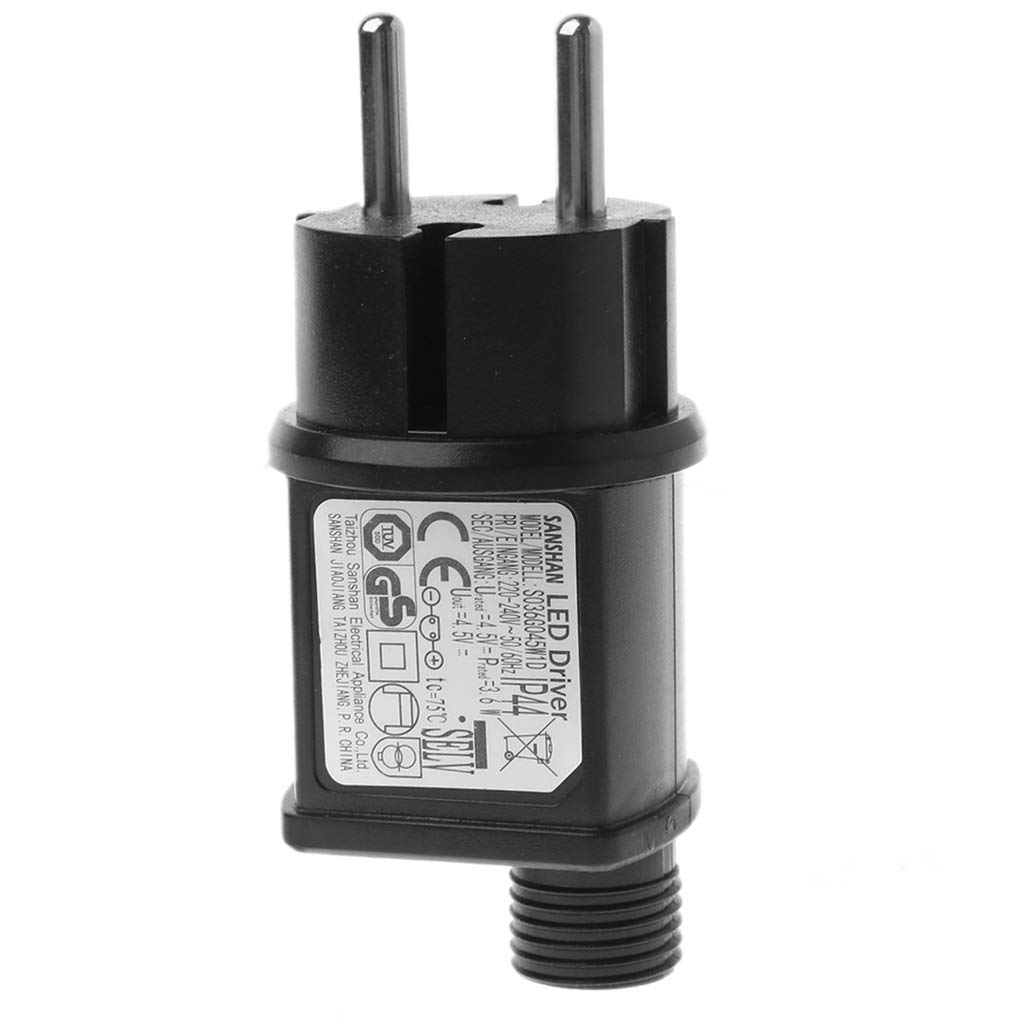 Adaptateur universel 10 en 1 5 piles AA + 5 piles AAA pour remplacer les piles AA AAA pour lumière LED de Noël, jouets, talkie-walkie et plus encore