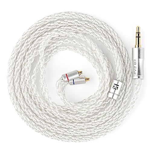 Amazon | KBEAR 白沢 mmcx 3.5mm リケーブル イヤホンリケーブル 5N8本