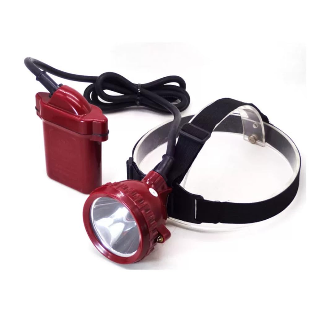 HYZHANHONG Rechargeable Underground Head Lamp Coal Mining Lights,Waterproof Explosion Proof Safety Mining Headlight,for Hard Hat Super Bright LED Mining Headlamp