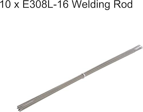 Miniatura 3 de HARFINGTON E308L-16 Varilla de soldadura 0,04 "x 9" 304 Electrodos de soldadura de acero inoxidable Rod A102 Soldadura para soldar acero inoxidable