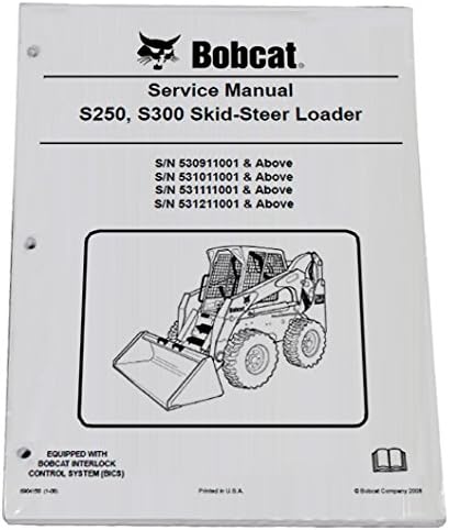 Bobcat S250 S300 Workshop Repair Manual