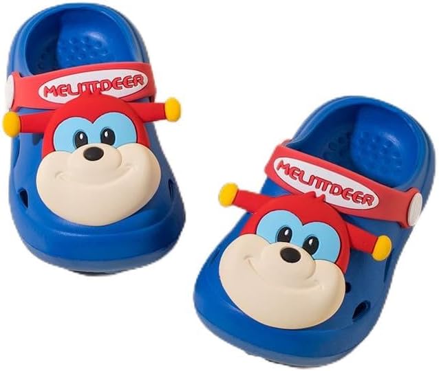 Generic Toddler Kids Mules Boys Girls Cute Garden Water Clogs Sandals Slip On Shoes Slipper Slides Lightweight Outdoor Summer Children Beach Pool Shoes for Baby Little Kids120 Multi